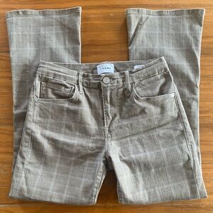 Frame Le crop mini boot pants size 28